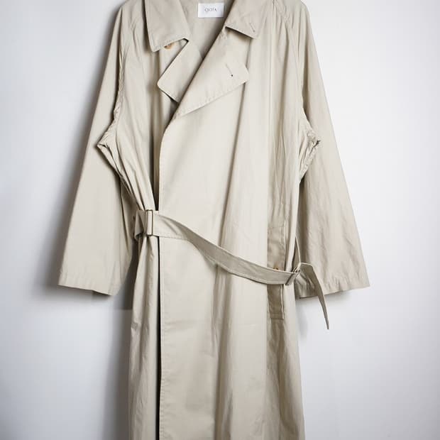 시오타 수빈코튼 타입라이터 타이로켄 코트