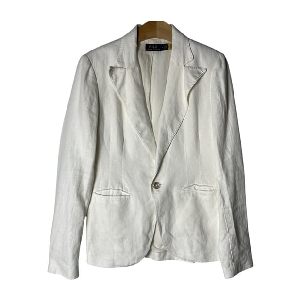 [Polo] 폴로랄프로렌 원버튼 린넨 자켓