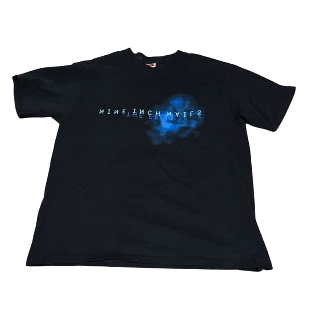 00s nine inch nails 나인인치네일스 빈티지 밴드티 L