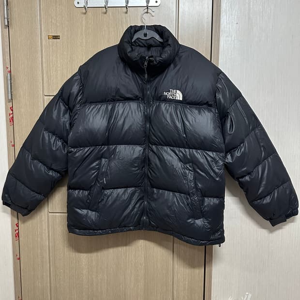 노스페이스 눕시 패딩 블랙 XXL