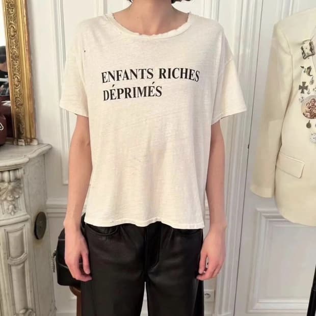 [XL] 24ss enfants riches deprimes 티셔츠