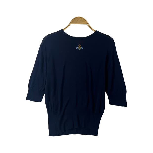 [Vivienne Westwood] 레드라벨 오브 반팔 니트