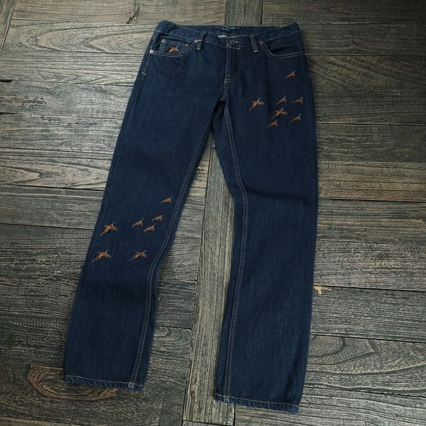 [폴로 랄프로렌] 멀티 자수 데님 팬츠 청바지 M18997