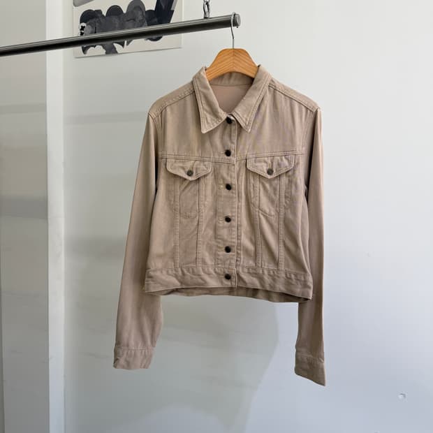 VINTAGE (Made in Japan) 트러커 자켓 