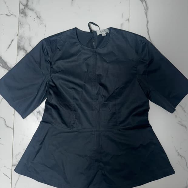 코스 반팔 블라우스 34