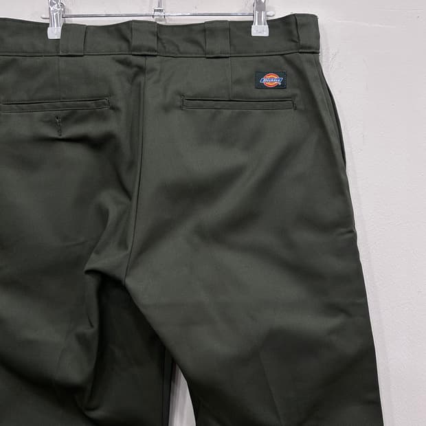 디키즈 874 레귤러핏 코튼 치노팬츠 카키