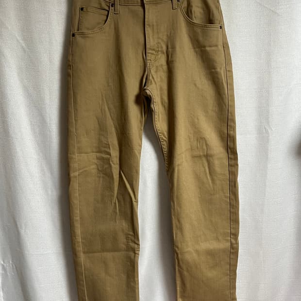 랭글러 스트레이트핏 코튼 스판 팬츠 33