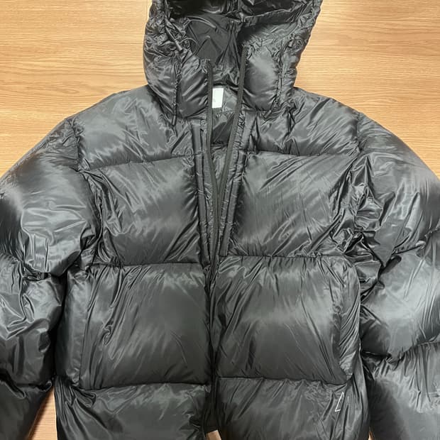 로아 ROA 하이킹 헤비 다운 패딩 XL 아스팔트 블랙