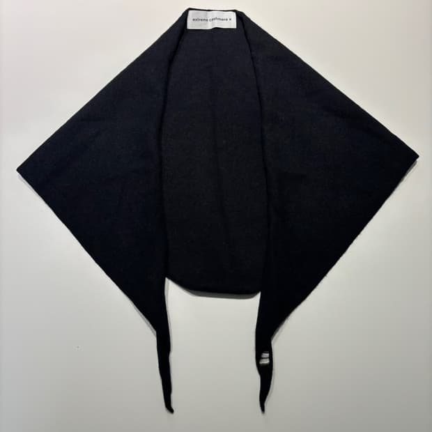 os) 익스트림 캐시미어 반다나 스카프 블랙