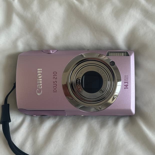 캐논 익서스 IXUS 210 핑크 풀박 (배터리3개+파우치 증정)