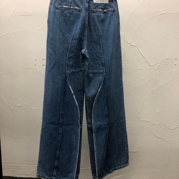 아키라나카 절개 데님 팬츠