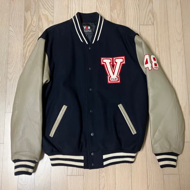 일본 브랜드 Van Jac 반자켓 바시티 자켓 LL XL 105 빈티지