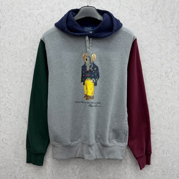 95 폴로 랄프로렌 베어 남자 후드티