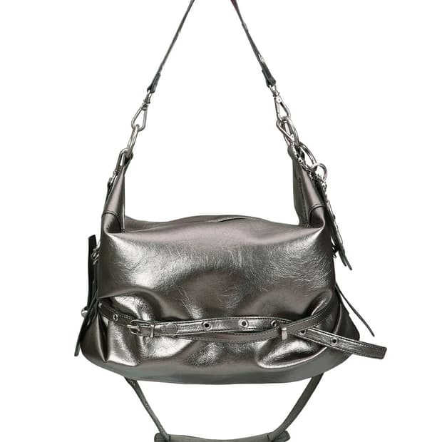 [원가 21.7] 여밈 slouchy bag metal