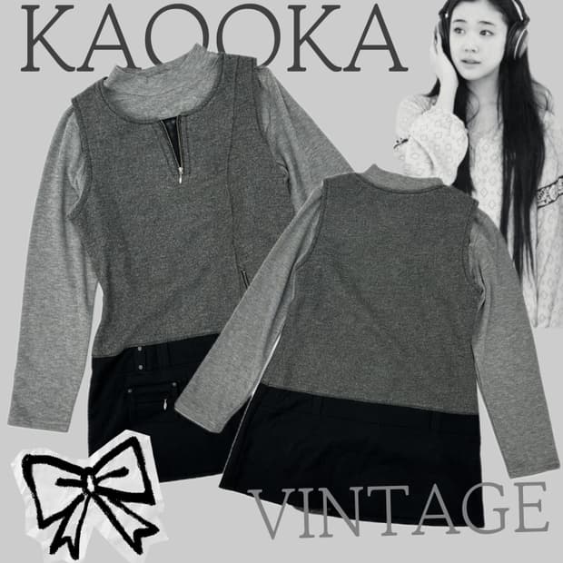 🖤하구미의 원피스 코디세트🖤레이어드  펑크 보헤미안 에스닉 