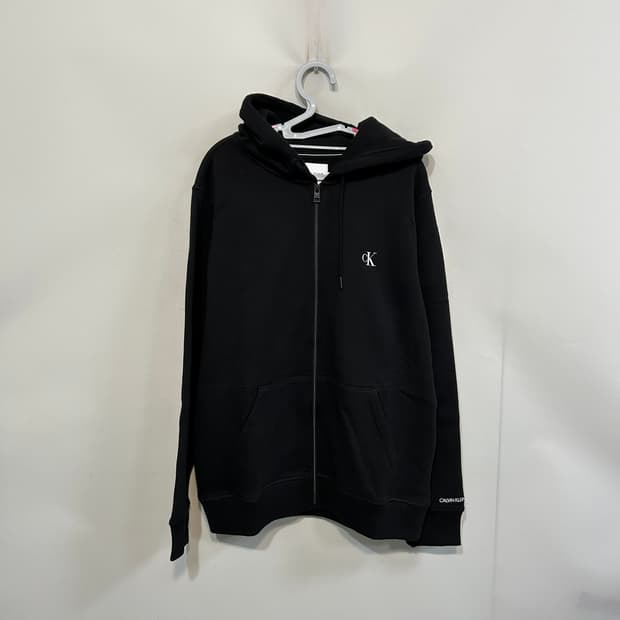 켈빈클라인 남성 기모 후드 집업 XL  상태 최상