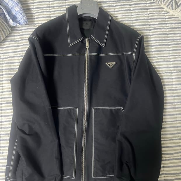 프라다 스티치 자켓 XL