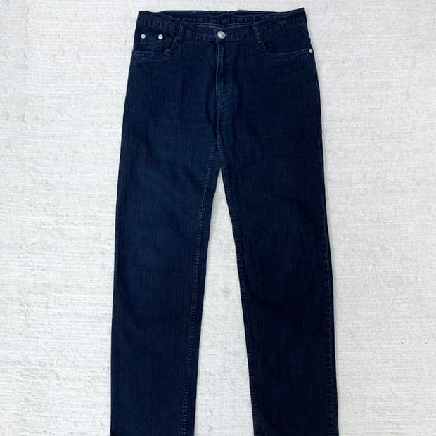 DOLCE & GABBANA Black Denim Straight Jea