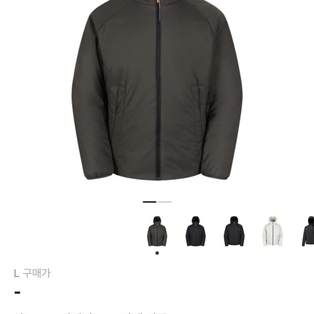 살로몬 모디세이 프로 자켓 차콜 