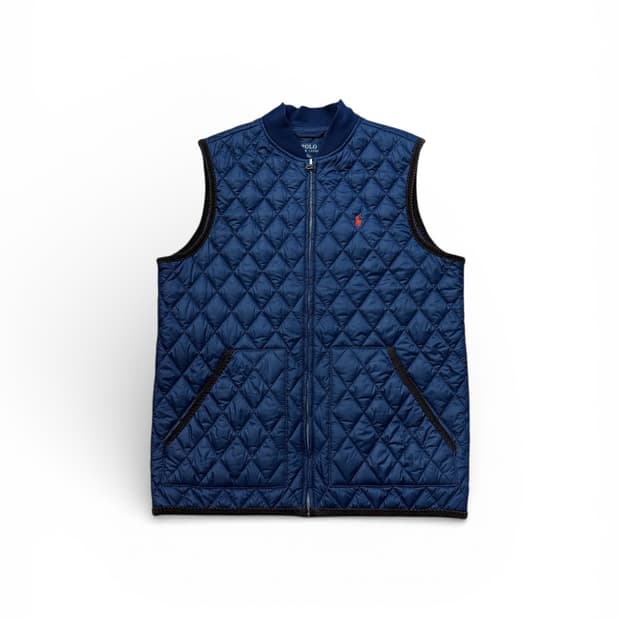폴로 랄프로렌 다이아몬드 퀼팅 베스트 