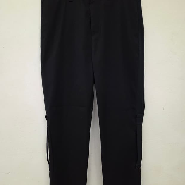 시스템 블랙 카고 팬츠 82-98