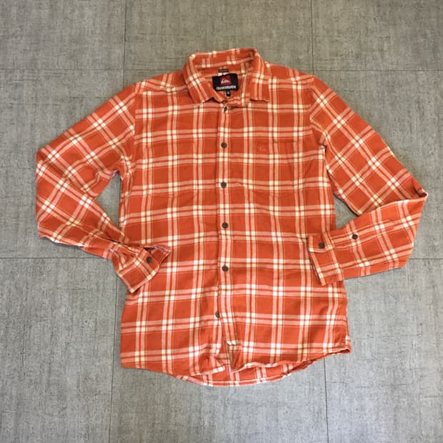 일본빈티지 Quiksilver 올드스쿨아메카지 혁오풍 복고셔츠