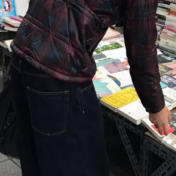 노스페이스 빈티지 경량패딩