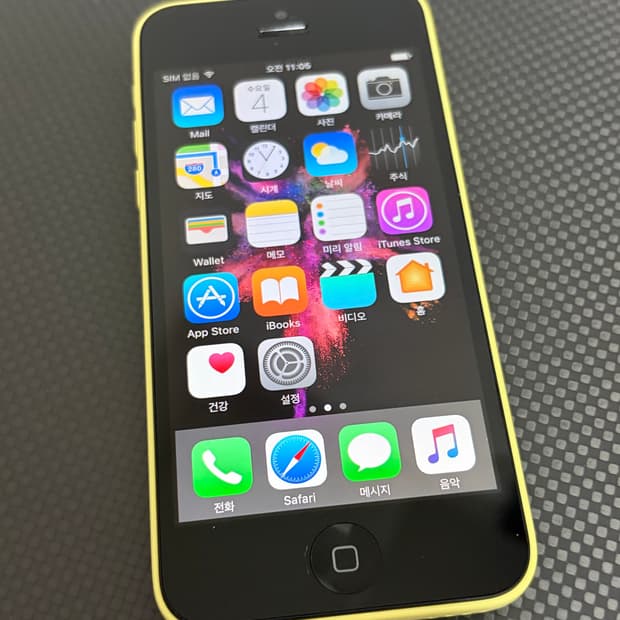 아이폰 5c 옐로우 16GB #8335
