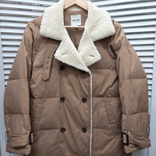 제인송 양털카라 구스다운 패딩
