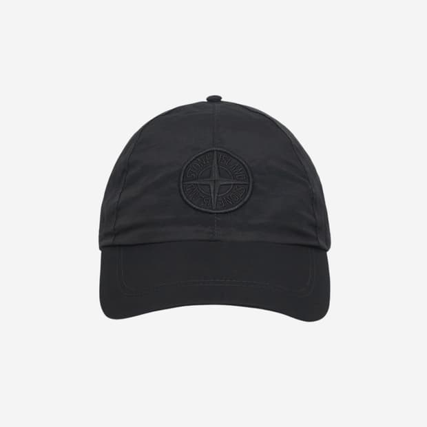 스톤 아일랜드 나일론 메탈 패널 캡