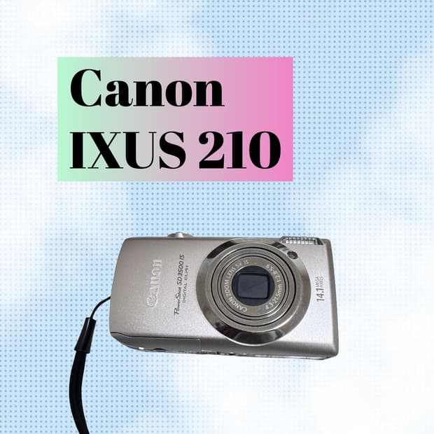 캐논 익서스 210 실버 / IXUS 210