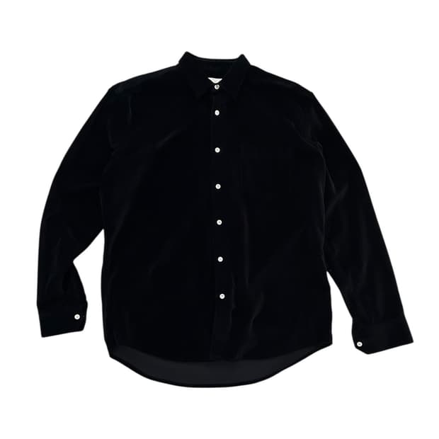 OUR LEGACY Velvet shirts Black