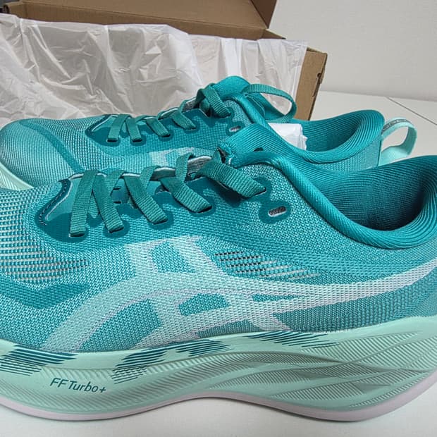 아식스 슈퍼 블라스트2 민트 런닝화