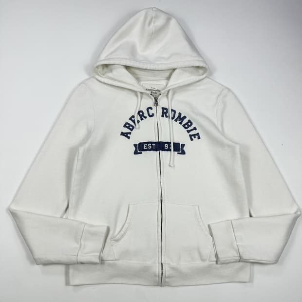 (하자존재) 아베크롬비 og y2k 슬림핏 여성 후드집업 여성M