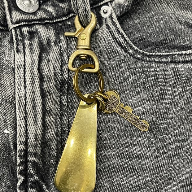 황동 구두주걱 키링