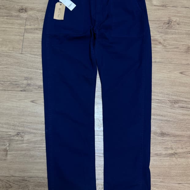 (새상품) 오어슬로우 퍼티그 팬츠 잉크블루 XL