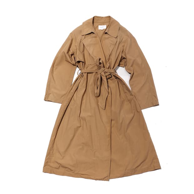 BEAUTY&YOUTH 코튼 베이지 롱 트렌치 코트 women M