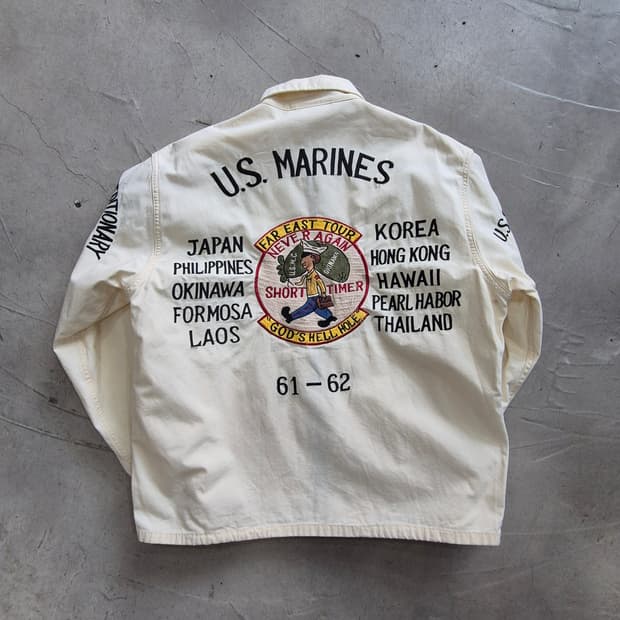 버즈릭슨Buzz Rickson U.S. Marine 투어자켓 스윙톱 자켓