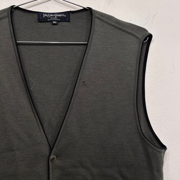 입생로랑 90년대 빈티지 니트 베스트