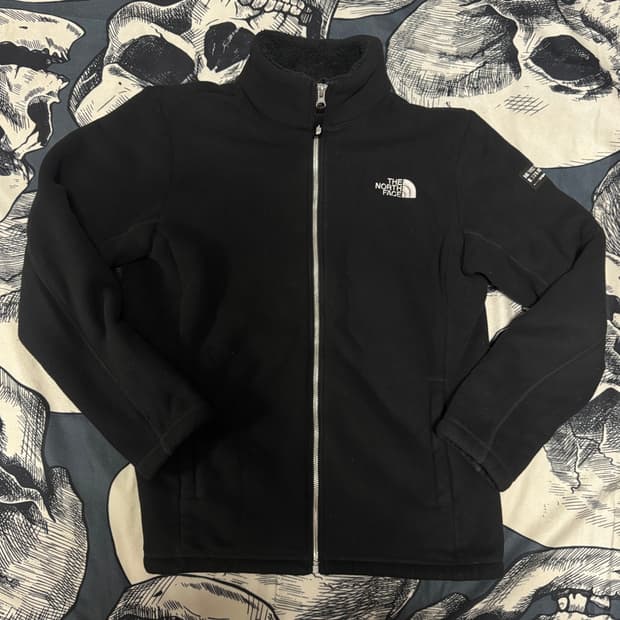 노스페이스 안감기모 플리스 95사이즈 