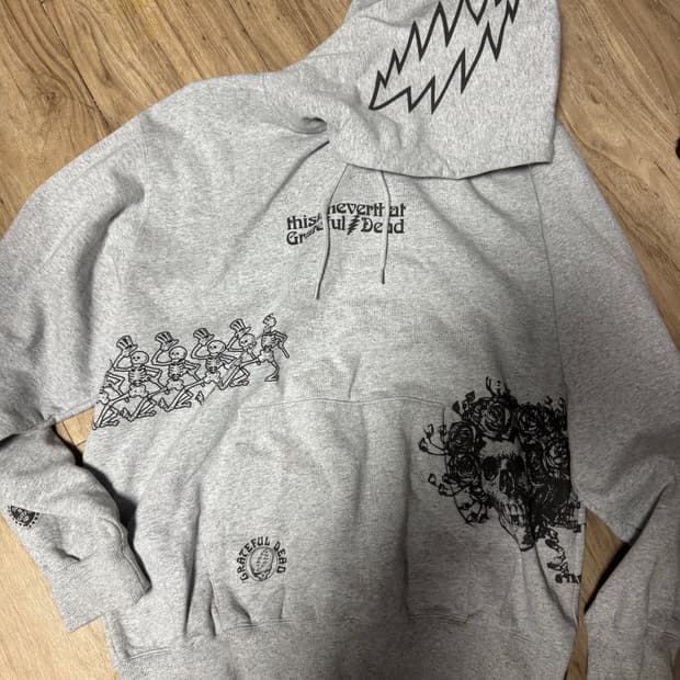 디네댓 그레이트풀데드 후디 XL