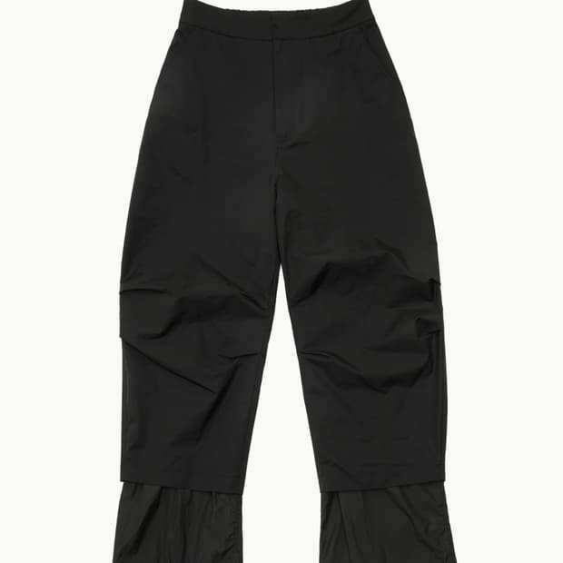 아모멘토 나일론 더블 레이어드 팬츠 L사이즈