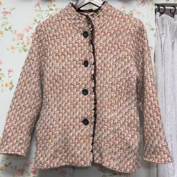 빈티지 트위드 자켓