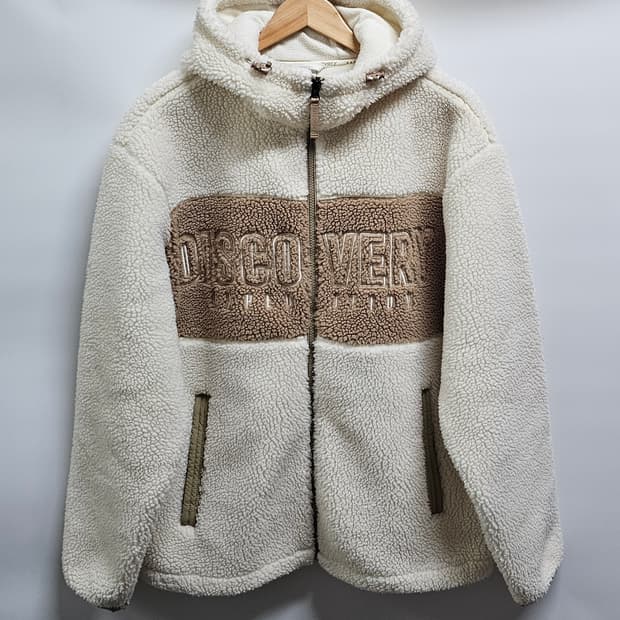 디스커버리 뽀글이 후리스점퍼 100