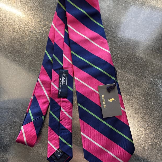 Polo Hand Made Silk tie