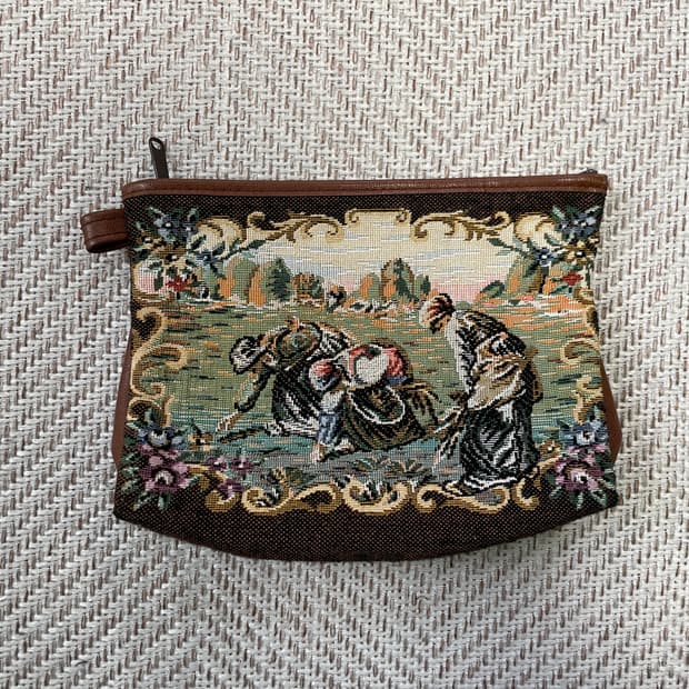 빈티지 에스닉 보헤미안 파우치 