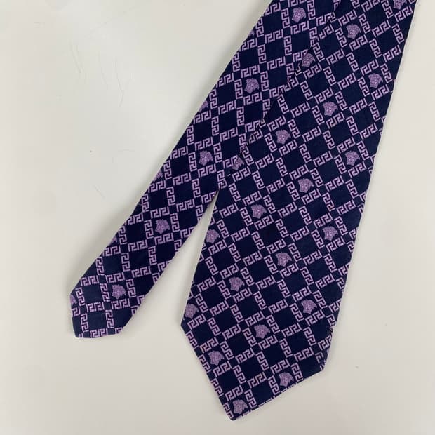 Gianni Versace 베르사체 모노그램 정품 명품넥타이
