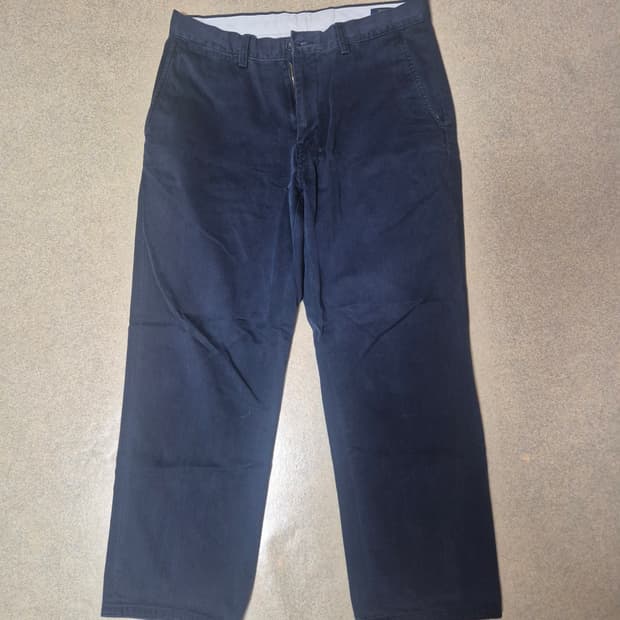 폴로 네이비 치노 팬츠 32x30