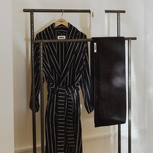 TEKLA 테클라 클래식 배스로브 목욕 샤워 가운 S M