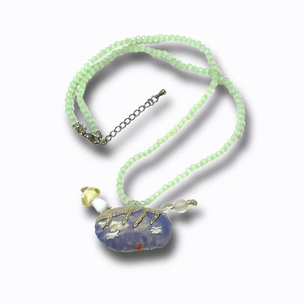 Fabric Doll Necklace